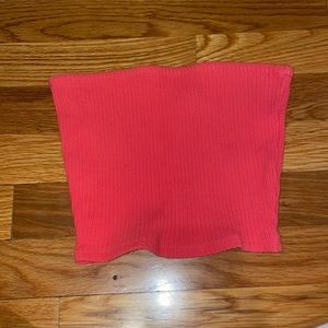 Urban Outfitters Coral Tube Top